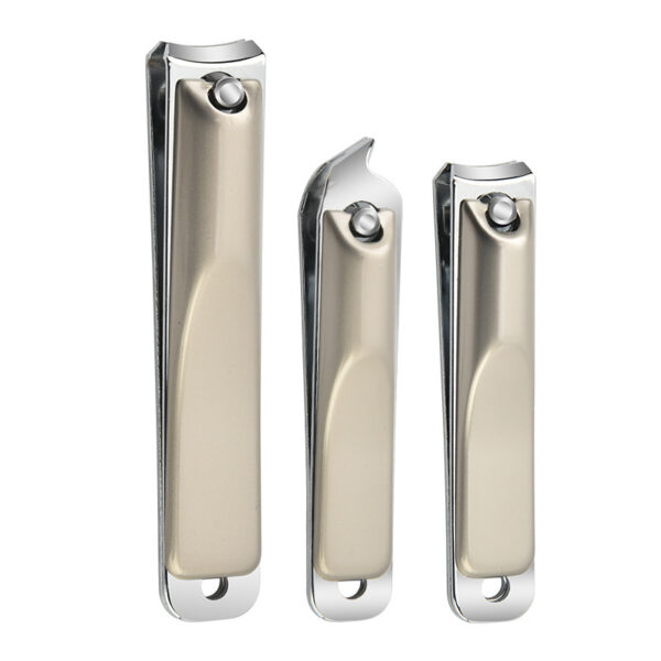 New style rubber-coated diamond nail clippers, single piece, carbon steel, colored diamond, manicure and pedicure tool - Image 2