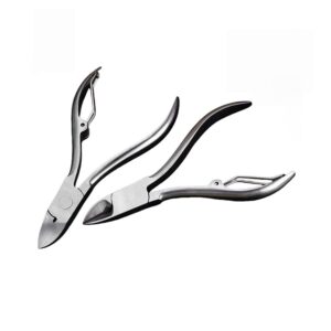 Manufacturer Stainless Steel 8714 Dead Skin Scissors Manicure Forceps Nail Forceps Household Pedicure Knife Single
