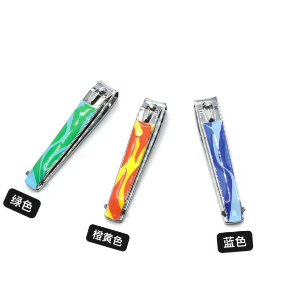 Factory Direct Sales Large Nail Clipper Veneer Exquisite Nail Clipper Advertising Logo Texture