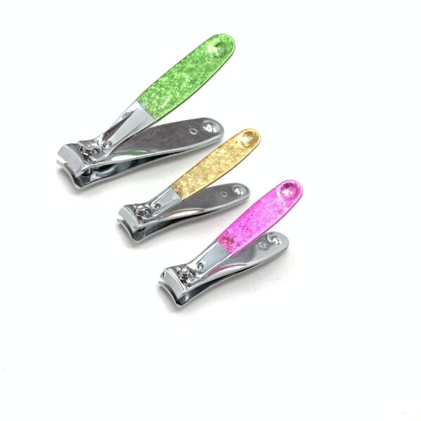 Factory New Best-Selling Large Nail Clippers Ice Flower Gradient Process Anti-Splash Nail Clippers Hand Care Manicure