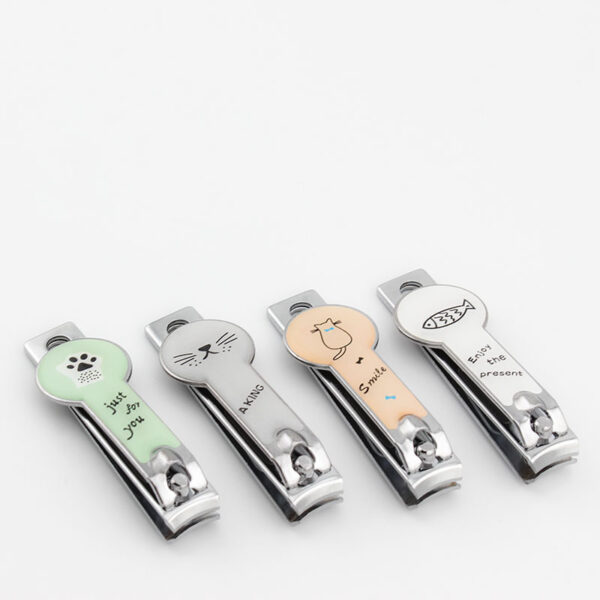 Cute Cartoon Nail Scissors Single Pack Portable Creative Universal Nail Clippers Household Adult Nail Clippers