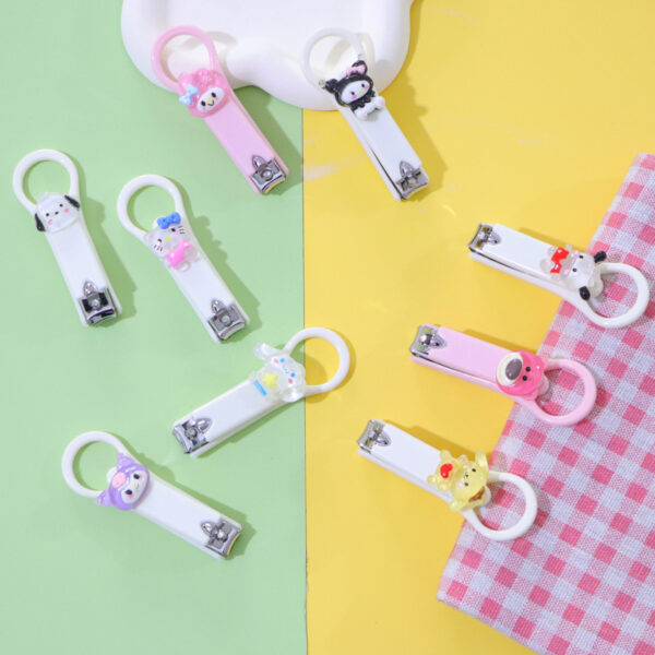 Wholesale Creative Cartoon Nail Clippers Cute Portable Nail Clippers Folding Nail Clippers Household Tools