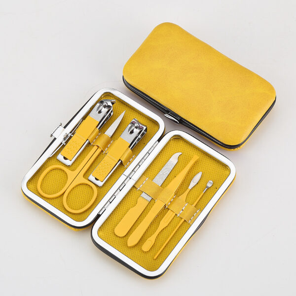 Factory direct sales nail clipper set, 18-piece set, nail care and nail art tool kit, large nail clippers, pedicure clippers, nail clippers - Image 5