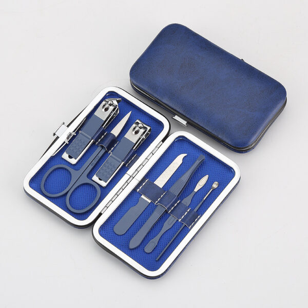 Factory direct sales nail clipper set, 18-piece set, nail care and nail art tool kit, large nail clippers, pedicure clippers, nail clippers - Image 4