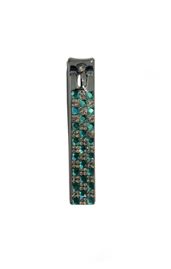 Factory wholesale diamond-encrusted water diamond carbon steel rubber-faced diamond-encrusted nail clippers single units - Image 3