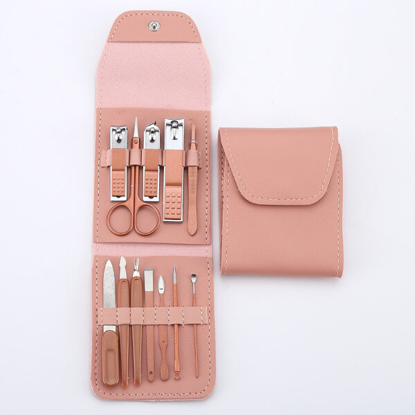 Factory wholesale 12-piece sets of folding nail clippers, complete sets of beauty and nail care, professional pedicure knives, nail clippers and tools - Image 4