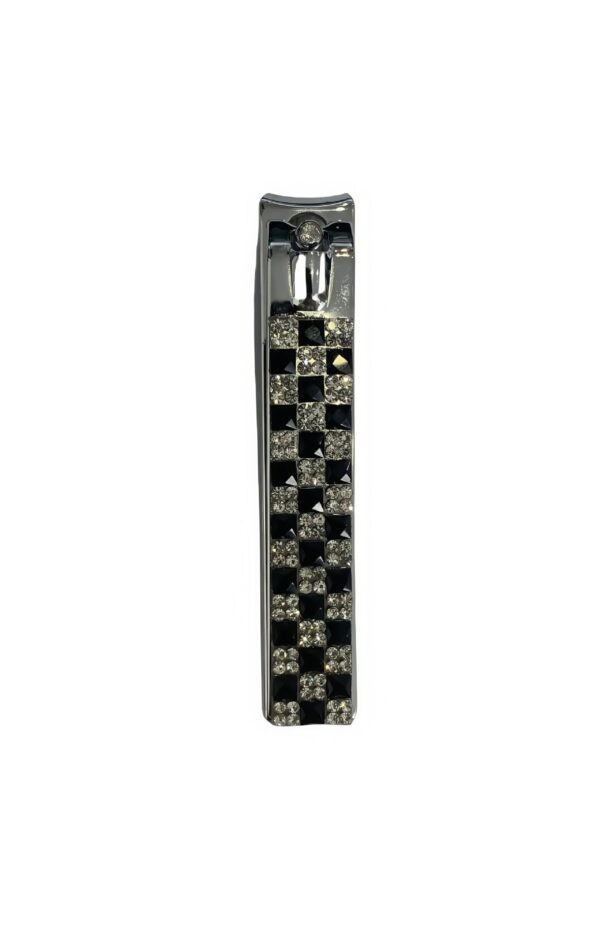 Factory wholesale diamond-encrusted water diamond carbon steel rubber-faced diamond-encrusted nail clippers single units - Image 2