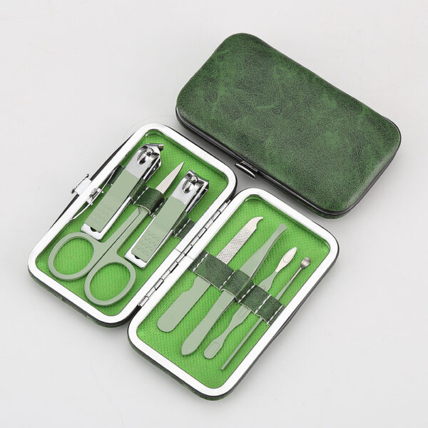 Factory direct sales nail clipper set, 18-piece set, nail care and nail art tool kit, large nail clippers, pedicure clippers, nail clippers - Image 2