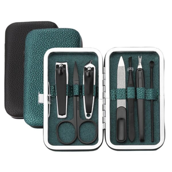 Conjunto de cortador de unhas por atacado de fábrica Conjunto de ferramentas de manicure portáteis Conjunto de tesoura de cortador de unhas