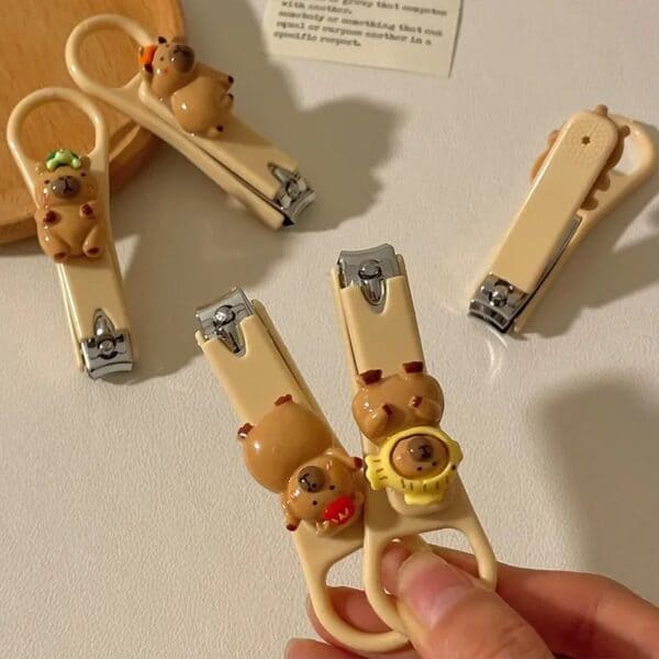 Factory Wholesale Creative Cartoon Nail Clipper Single Nail Clipper Nail Clipper Bear Cute