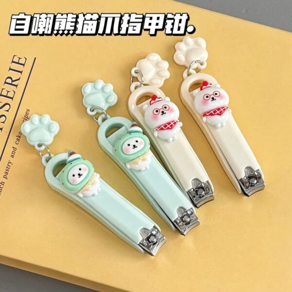 Cartoon Nail Scissors Girl Scissors Nail Clippers Girl Hearts Cute Nail Clippers Cute Korean Style Children's Manicure Tool