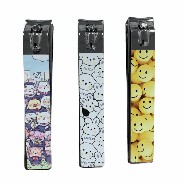 Factory Wholesale Manicure High-Face Personalized Cartoon UV Print Nail Clippers Single Manicure Tool