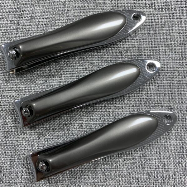 Factory Wholesale Large Zinc Alloy Nail Clipper Single Nail Clipper Print Logo Flat Nail Clipper