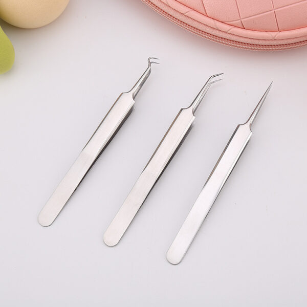 Factory Wholesale Acne Needle Stainless Steel Acne Clip Blackhead Clip Beauty Acne Needle Tweezers Tool